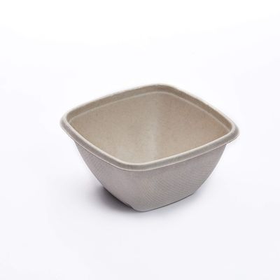 16 24 32 oz Biyodegradable Sugarcane Bagasse Bowl Fruit Salat Konteynerleri Kapaklı Kutu
