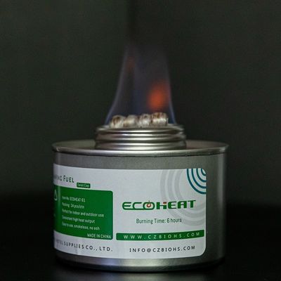 24'lü Paket Kullanışlı Fitilli Sıvı Güvenli Isı 6 Saatlik Büfe Isıtıcı Jeli